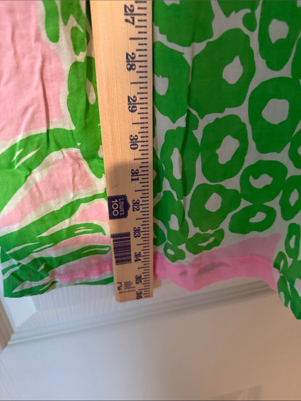 Lilly Pulitzer Pink and Green Tropical Swim Coverup - Picture 12 of 15